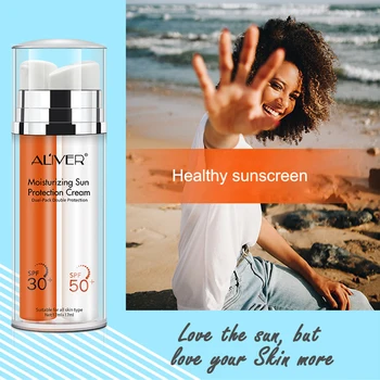 

Facial UV Primer SPF30 SPF50 Whitening Sunblock Lotion Dual Protection from UVA UVB Sun Rays Oil-control Moisturizing