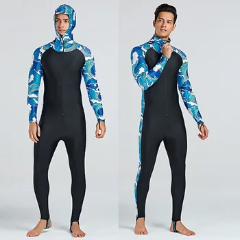 

Men's Women's UV Protection Swimwear Full Body UV Stinger Swim Suit Dive Skin Quick Dry Rash Guards 50+ UPF Snorkeling Swimming