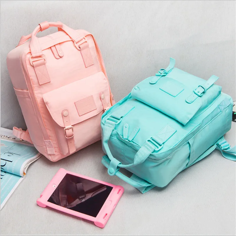 

Backpack For Women Men 2019 Canvas Casual School Student Backpack Girl Ladies Travel Big Capacity Waterproof Teenage Girls Bags