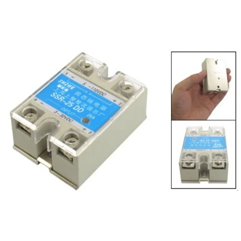 SSR-25 DD DC, твердотельный релейный модуль DC 3-32 V DC 5-110 V DC
