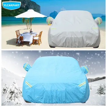 

For Geely Emgrand7-RV EC7-RV EC715-RV EC718-RV EC-HB hatchback HB,Car cover,bule silver gray car clothers,sewing
