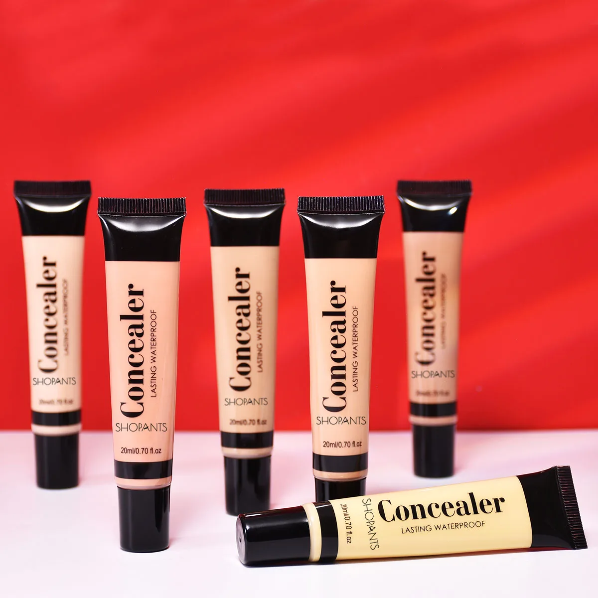 

SHOPANTS 1Pcs Full Cover Liquid Concealer Moisturizing Waterproof Contour Makeup Make Up Base Cosmetic Face Cream Concealer