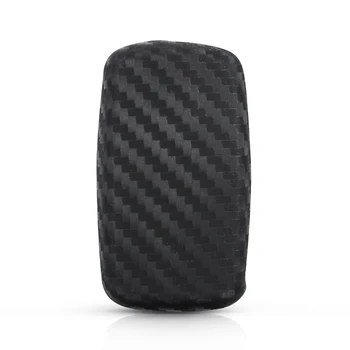 Cover chiave telecomando per Volkswagen VW POLO Tiguan Passat B5 B6 Golf EOS Scirocco Jetta MK6 Octavia - Portachiavi KEYYOU portachiavi in Silicone al carbonio per Volkswagen VW POLO Tiguan Passat B5 B6