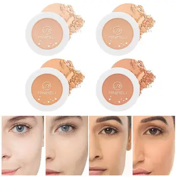 

Face Compact Powder Oil Control Matte Makeup Setting Pressed Powder Pores Invisible Mate Natural Finish Cosmetics