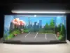 1/64 City Building DIY House Parking Garage Repair Shop Miniature Landscape Car Model Display Box Collection Worth Collecting 1