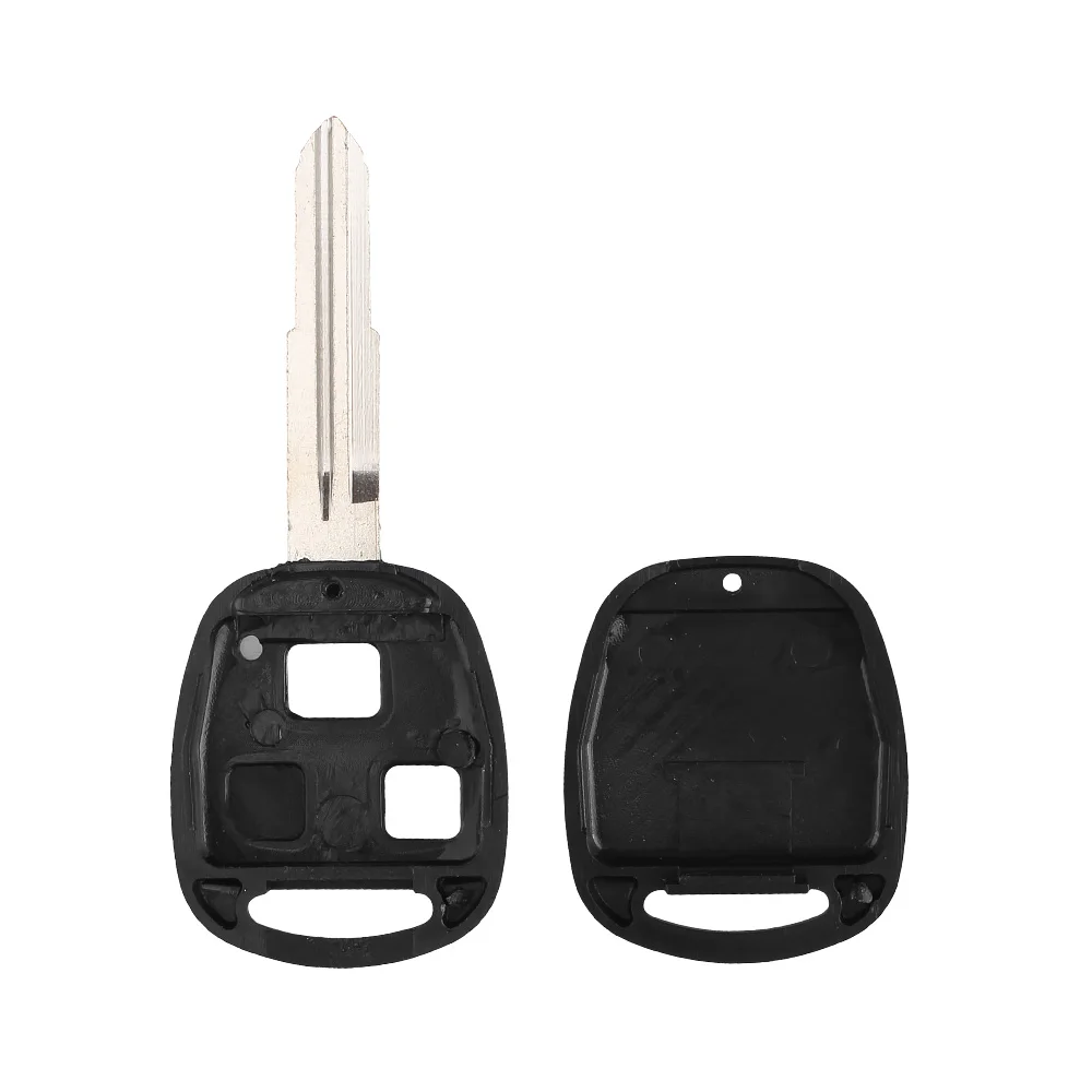 Брелок для ключей KEYYOU TOY41/TOY43/TOY47/TOY48 с 2 кнопками чехол Toyota Camry Rav4 Corolla Prado Yaris Tarago без