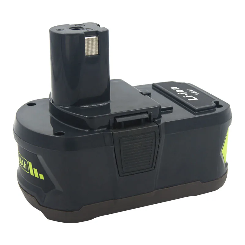 Billige 2 Pack 6000mAh 18V Ersatz Batterie für Ryobi 18V Lithium Batterie P102 P103 P105 P107 P108 P109 ryobi ONE + Akku werkzeug