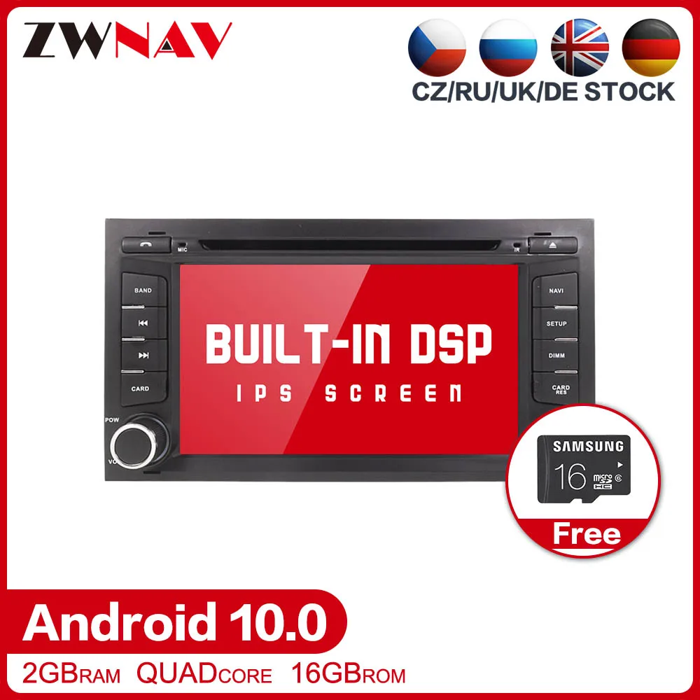 

DSP Android 10.0 Car Multimedia Player GPS For Seat Leon MK3 2012-2018 Radio Audio Video stereo DVD Player head unit BT free map