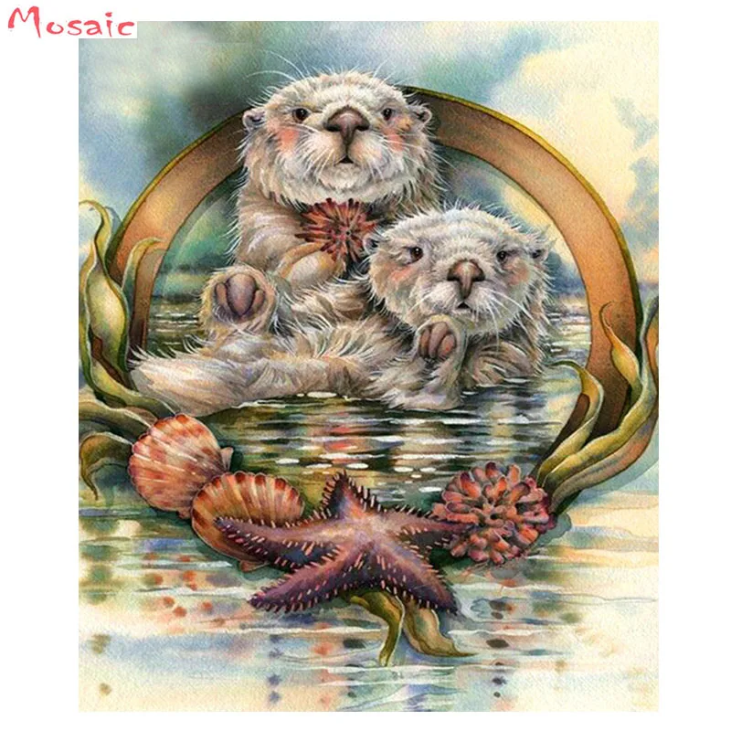 

5d Full Square-Round Diamond Painting mouse baby Animal Cross Stitch Kit Diamond Embroidery New Arrival Diamond Mosaic Decor
