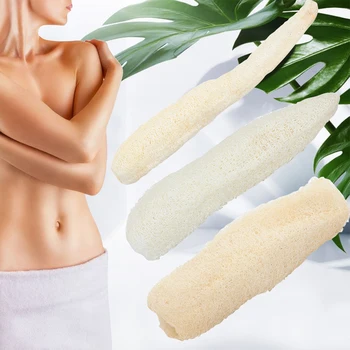 

1PC Exfoliating Shower Scrubber Massage Natural Loofah Bath Brush Spa Sponge Luffa Biodegradable Washing Pad Skin Care Tools