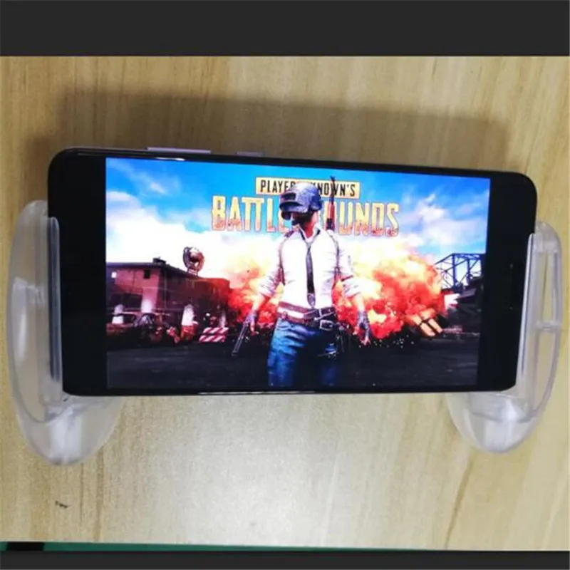 Прозрачный гусиное яйцо форма ручка триггер геймпад для PUBG мобильный игровой инструмент стрелок контроллер огонь для IOS Android держатель