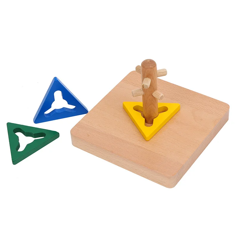 

Tiger Every Day 0-3 Montessori Teaching Aids Montessori Infants Triangular Curved & Amp; Compartmental Rectangular Curved & Amp;