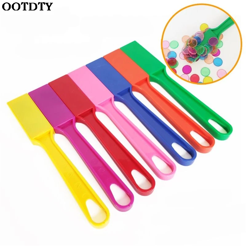 

Time-limited Promotion Montessori Learning Toys Magnetic Stick Wand Set With Transparent Color Counting Chips With Metal Loop
