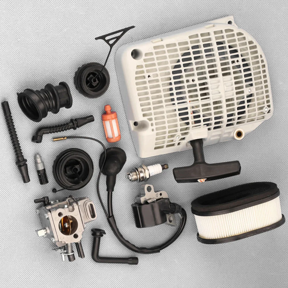 

Carburetor Handle Plate Ignition Coil Engine Kit For Stihl 064 066 MS640 650 660