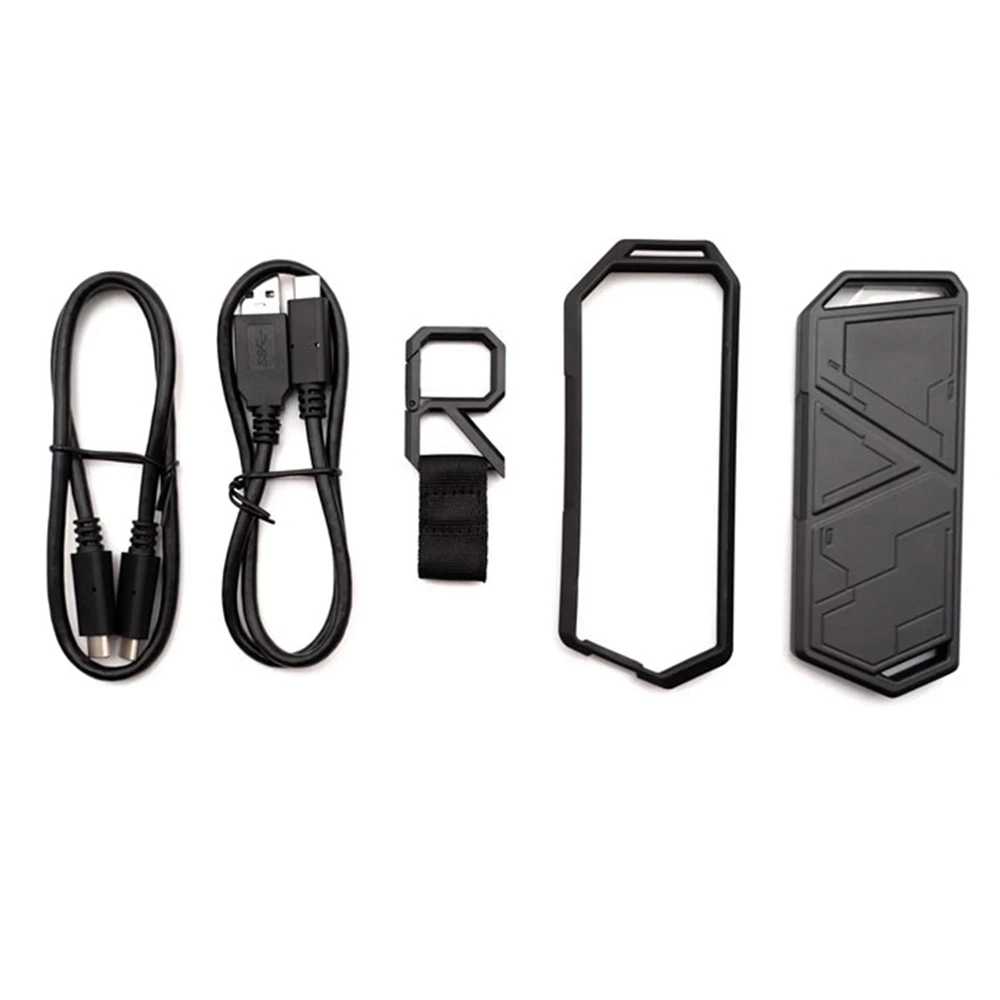  5 teile/satz Tragbare Externe SSD Gehäuse Typ-C USB3.2 für ASUS ROG STRIX ARION M.2 NVMe SSD Festpl
