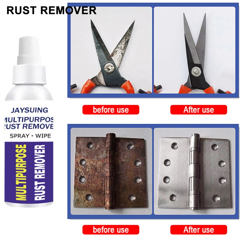 Rust Remover Lubrication Tool Moisturizing Window Rust Inhibitor Car