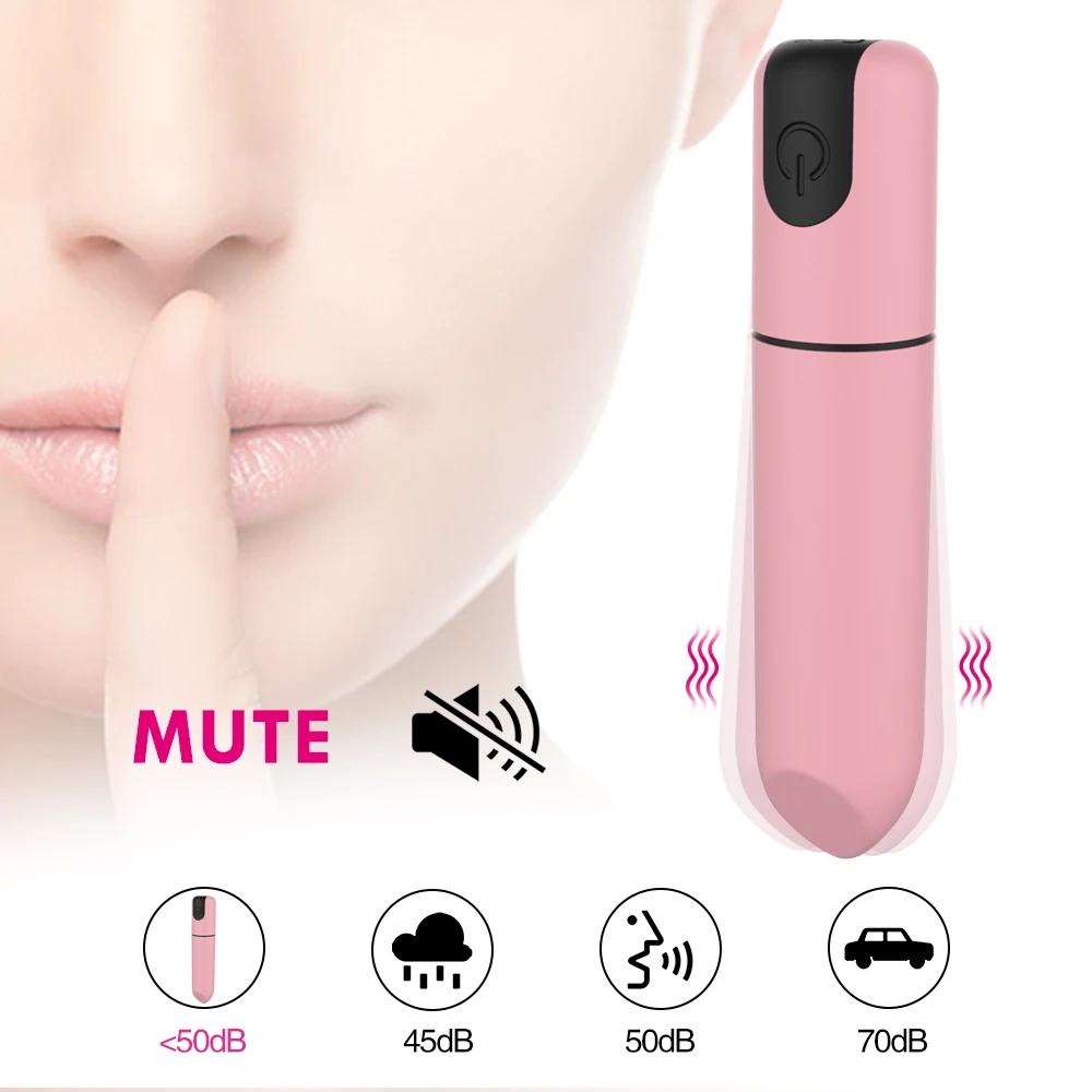10 Function Wireless Remote Control Bullet Vibrator