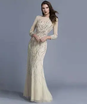 

Gold Sequined Indian Lace Fabric 2020 Red Nigeria Mesh Voile Net Tulle Guipure Lace African Women Evening Dress Sequins Fabric