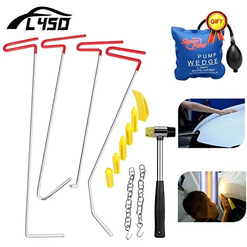 Professional Super PDR Hand Tools Rods Crowbars Perfect for Door Dings Hail Repair Auto Body Dent Removal