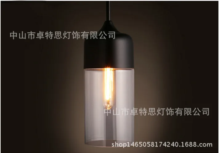 Пересечение границы современный Лофт в стиле минимализма барные лампы счетчик Ресторан гостиная персонализированные и креативные Бар стеклянная люстра мануфа