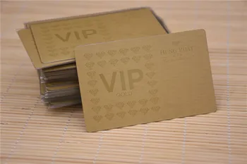 

VIP metal card full color printed background one side mirror finished free shipment worldwide