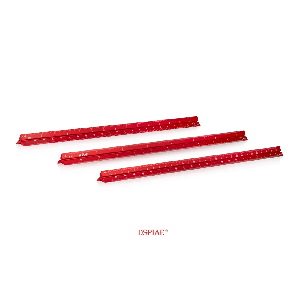 DSPIAE AT-AS Aluminum Scale Ruler