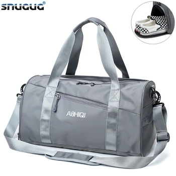 

Brand Large Sports Bag Womens Fashion Swim Sport Bag Men For Outdoor Travel Gymtas Sac De Sport Gym Dry Wet Training Fitness Bag