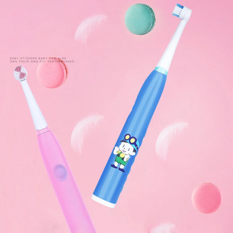Креативная мультяшная детская музыкальная электрическая зубная щетка для здоровья полости рта, Мягкая зубная щетка, автоматическая звуковая электрическая зубная щетка, Туалет