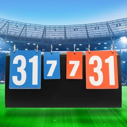 4 Digit Scoreboard Sports Referee Soccer Board for Basketball Football Badminton Volleyball Table Tennis Equipment 4 Digit Scoreboard Sports Referee Soccer Board for Basketball Football Badminton Volleyball Table Tennis Equipment