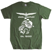 New fashion t-shirt cotton tees Better Quality Goldwing GL1800 Motocycles Men T-Shirt mens brand tshirt male gift tops