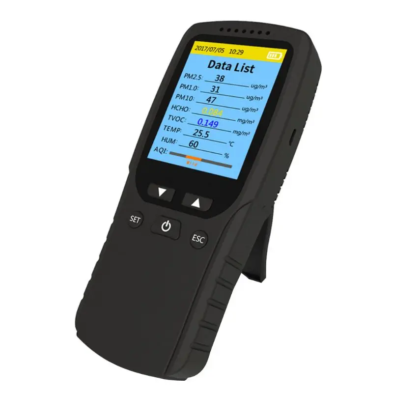 

Air Quality Monitor, Indoor Air Pollution Meter Micro Dust Tester NEW