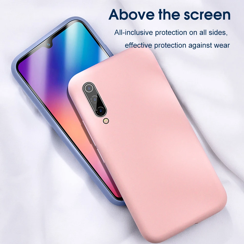 Heyytle силиконовый мягкий чехол для Xiaomi mi 8 Lite 9 se CC9 полный противоударный Red Note 7 Pro K20