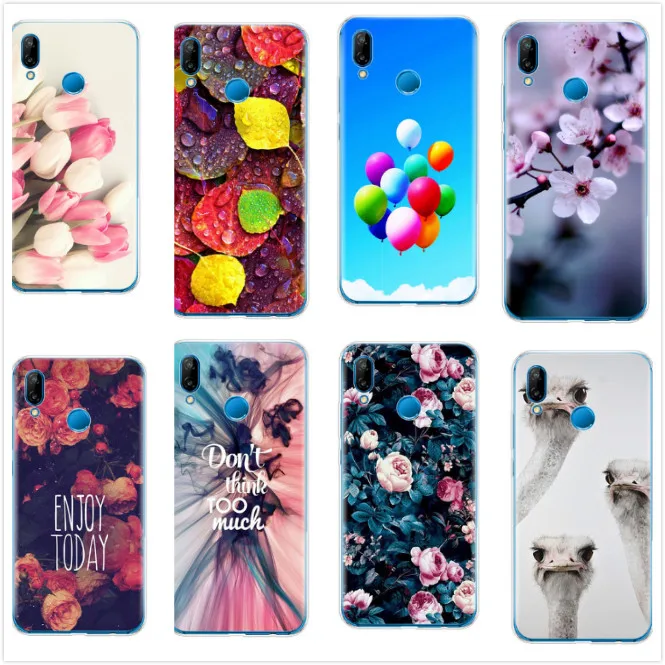 Funda de silicona para Huawei P8 P9 P10 P20 Lite 2017 Min funny phone Plus Coque cubierta trasera funda protecto |