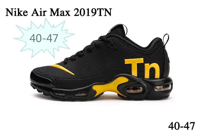 NIKE Zapatillas deportivas transpirables para hombre, calzado deportivo  cómodo para exteriores, color dorado y negro, modelo Air Max 2019 Tn|Zapatillas  de correr| - AliExpress