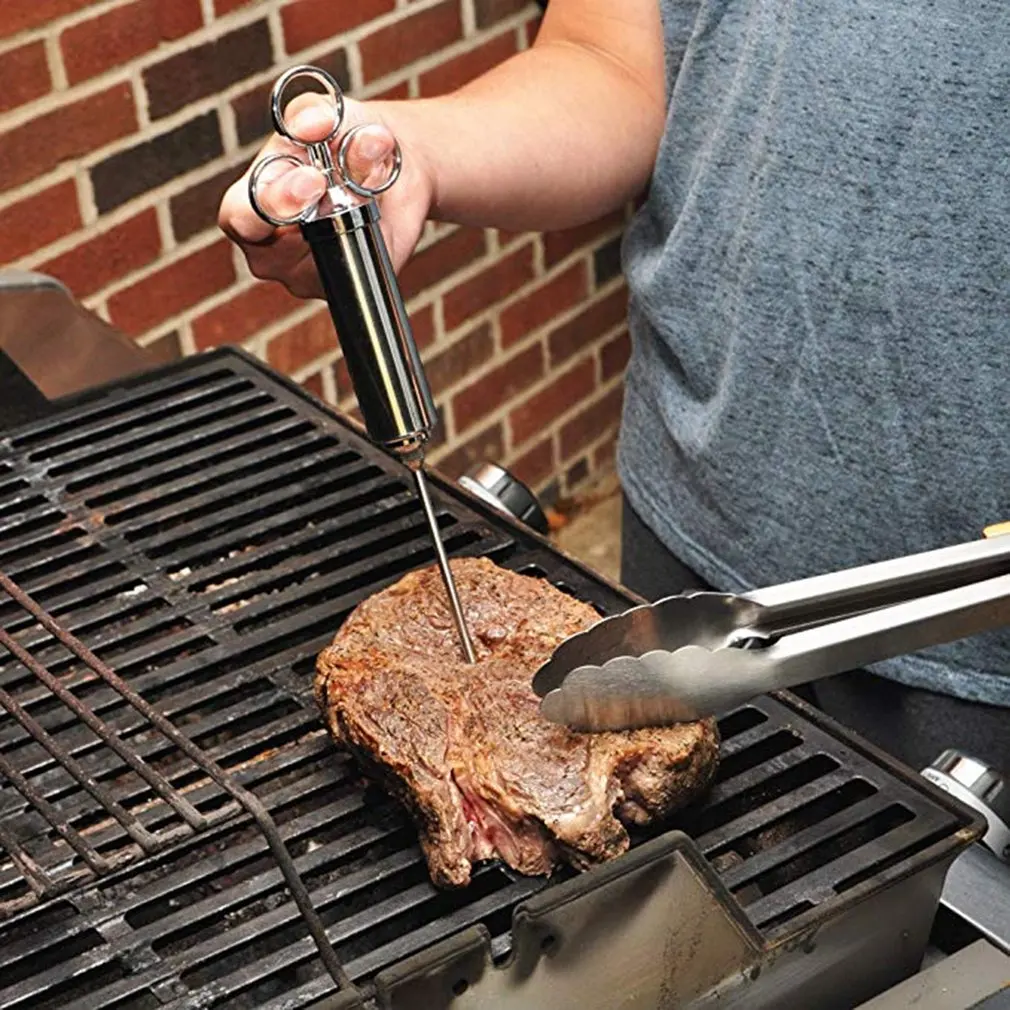 Шприц для сока барбекю из нержавеющей стали 304|Вилки| |