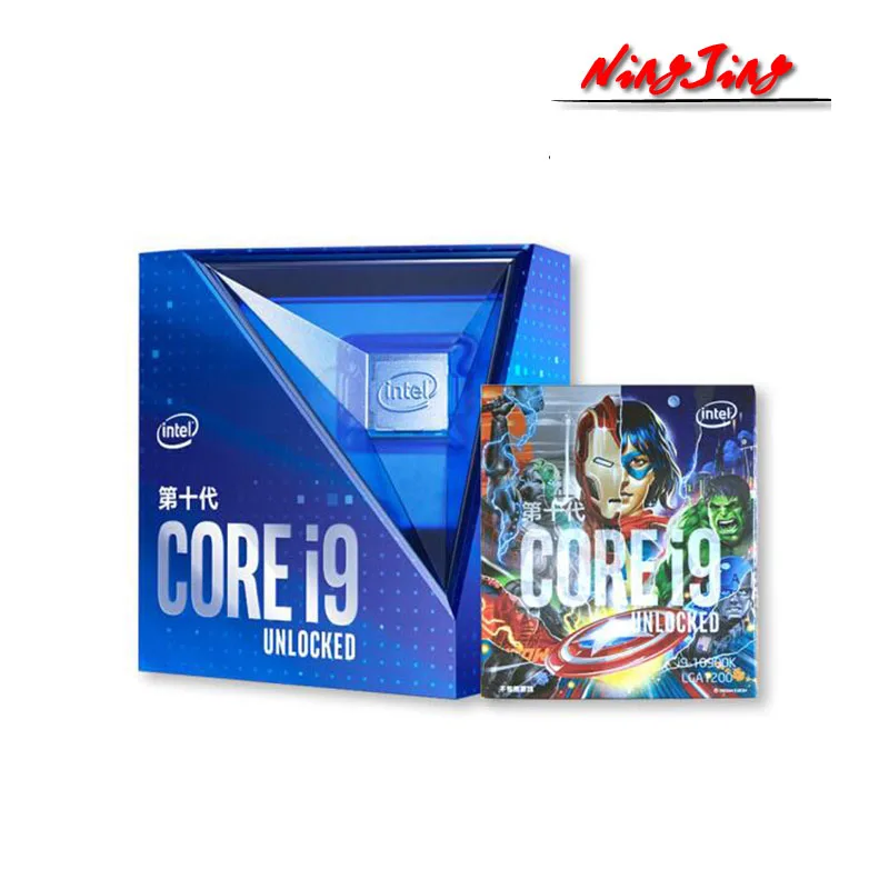 Intel Core i9-10900K i9 10900K 3.7 GHz Ten-Core Twenty-Thread CPU Processor L3=20M 125W LGA 1200 Sealed New but without cooler | Компьютеры