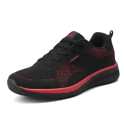 2019 Новая мужская повседневная обувь из сетчатого материала легкая мужская обувь удобная дышащая прогулочная теннисные кроссовки Feminino Zapatos