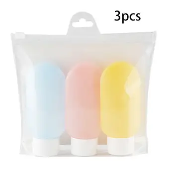 

Hose Extrusion Lotion Bottle Shampoo Facial Cleanser Shower Gel Packing Washing Bag Travel Portable Bottle