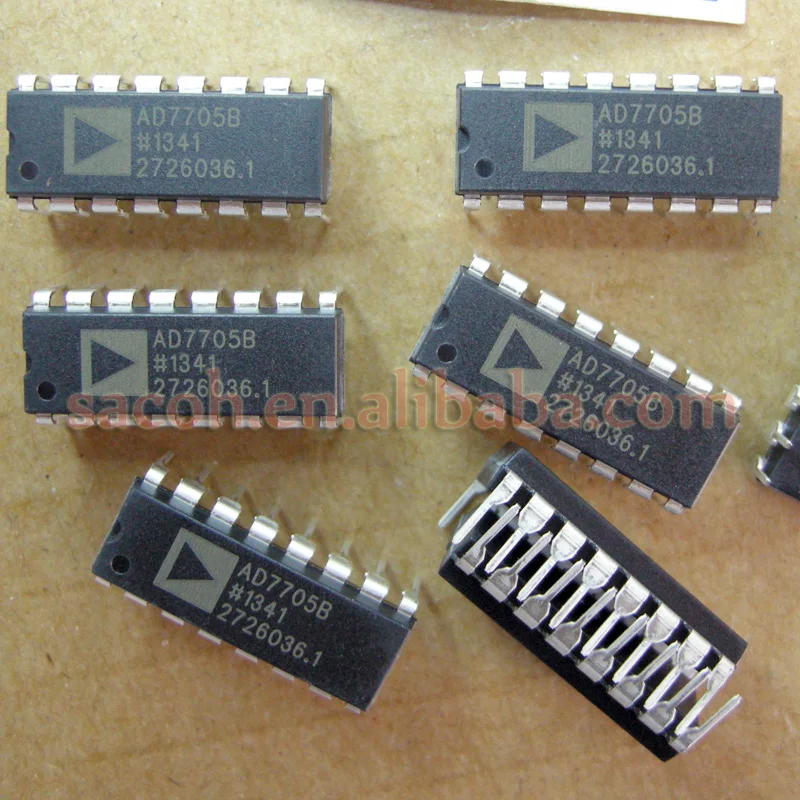 

2PCS/lot New Original AD7705BRZ AD7705BR AD7705BNZ AD7705BN AD7705B DIP16 16-bit ADC