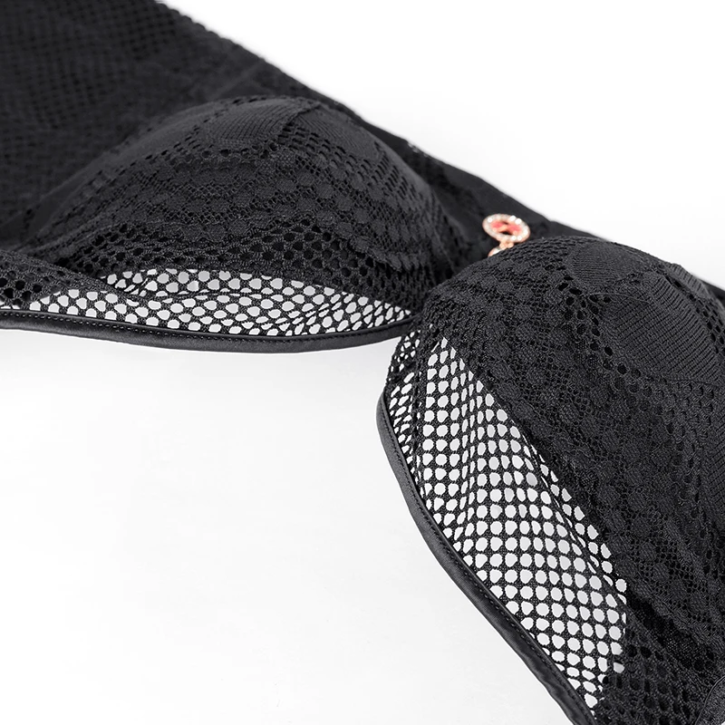 Koop Sexy Bras Slips Set Voor Vrouwen Plus Size Naadloze Lingerie Slipje Set Push Up Bh Bralette Grote Cup Beha Ondergoed D E # F