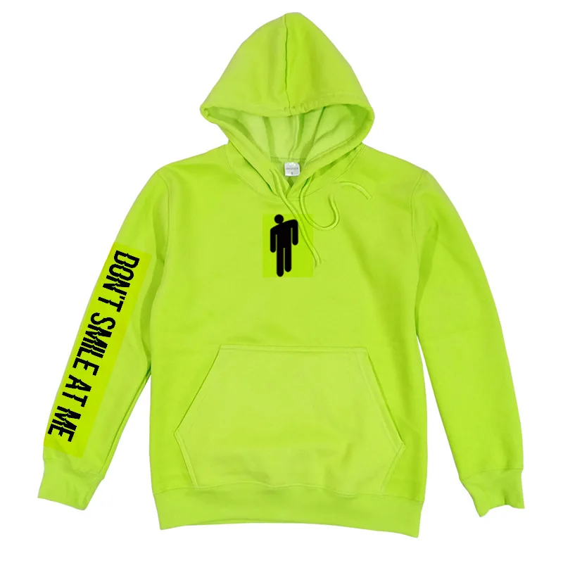  Don't Smile At Me Billie Eilish Hoodie Sweatshirt Women Men Long Sleeve Printed Hooded Unisex Pullo