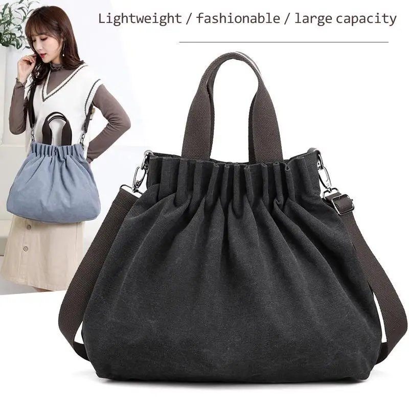 

New Canvas Female Shoulder bags for women 2020 Handbags High Quality Ladies Messenger Bags Tote Crossbody hand Bag bolsos