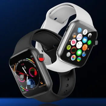 

2020 Smartwatch Series 5 IWO MAX music Bluetooth Call 44mm Smart Watch Heart Rate Monitor Blood Pressure ECG PK IWO 12 IWO 8