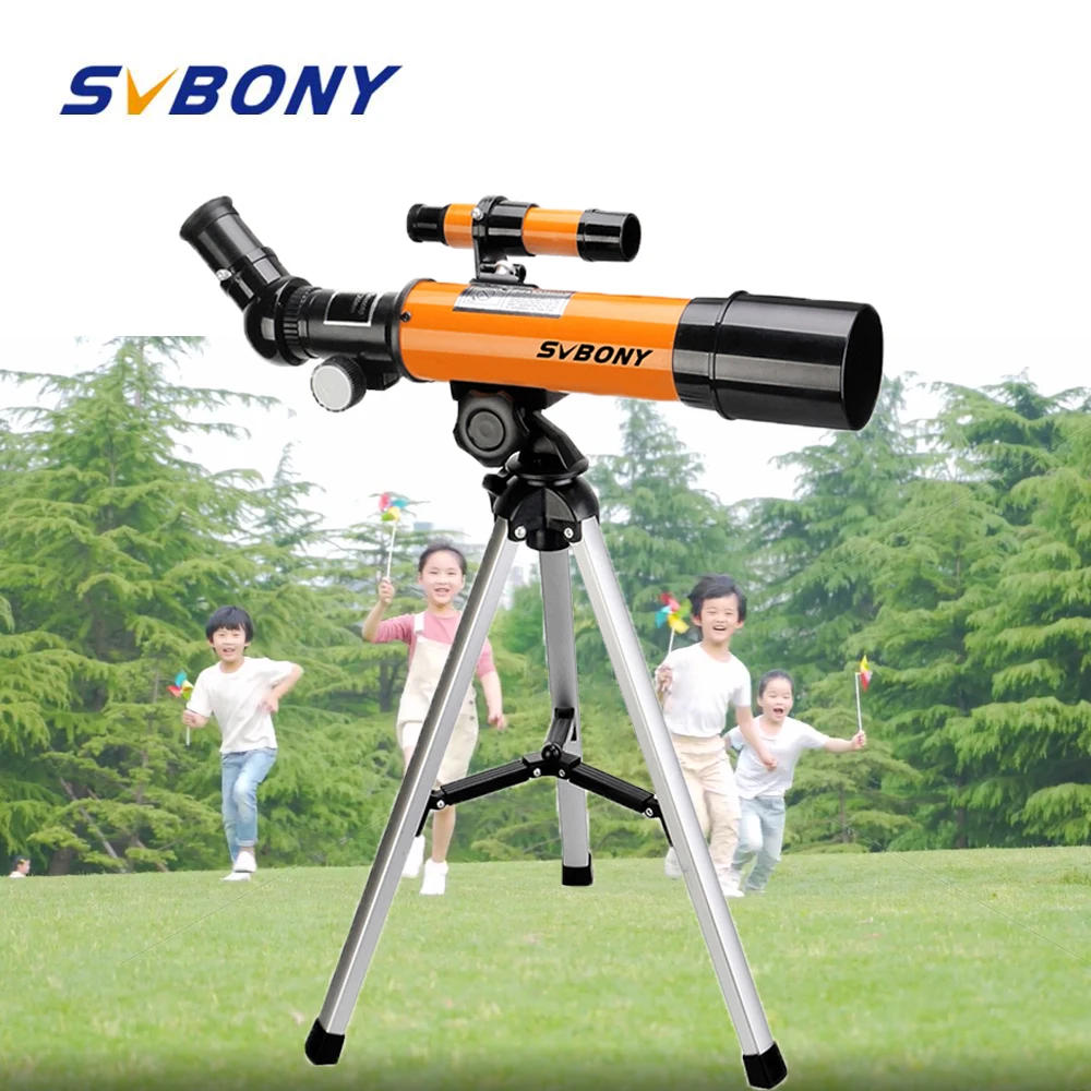 Telescope SVBONY Exploring SV502 Tripod-Gift 5x20-Finder for Kids 50/360mm Science-Education
