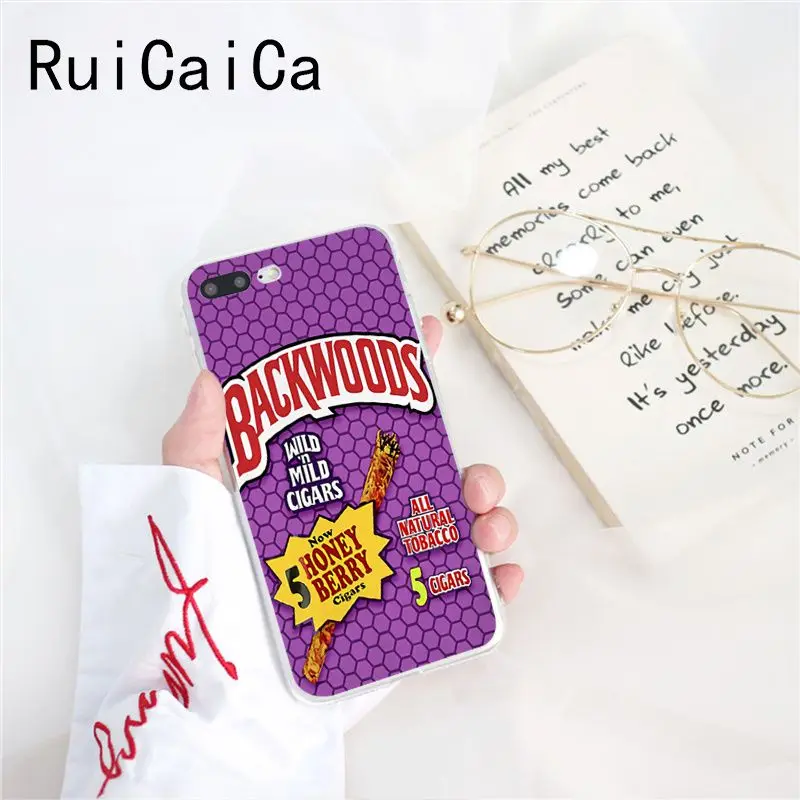 Ruicaica rick and morty backwoods сигары силиконовый чехол для телефона iPhone X XS MAX 6 6s 7 7plus 8 8Plus 5 5S SE XR 10