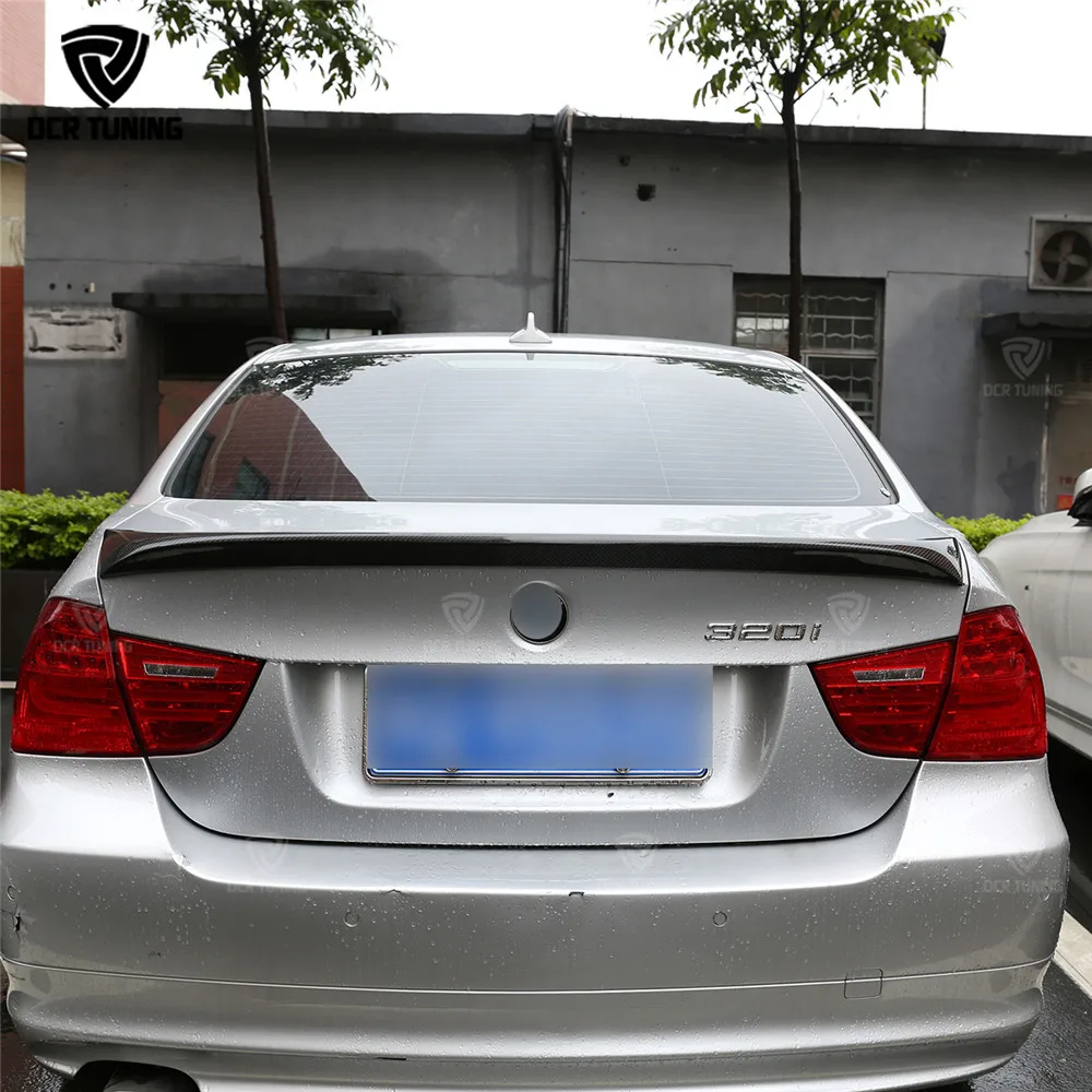 Спойлер для bmw E90 M3 из углеродного волокна задний спойлер на багажник 318i 320i 325i 330i