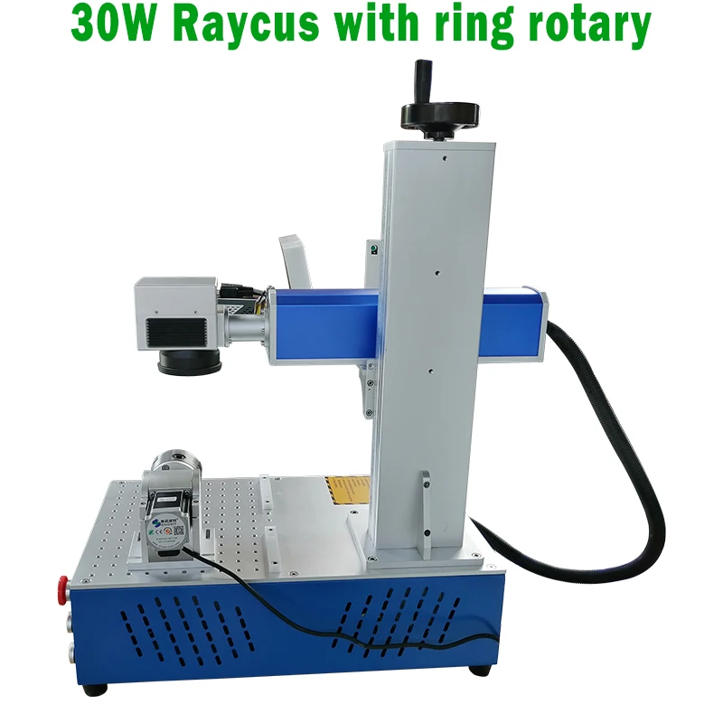 20w 30w 50w fiber laser marking machineprice fiber laser engraver laser marker on metal with rotary | Инструменты