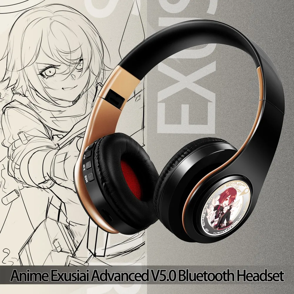 Cabo de Ouvido para Cosplay de Arcavaleiros com Bluetooth sem Fio Suporte para fm Cartão de Memória para Celular - Image 2