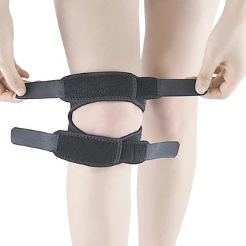

High Quality 1 PC Sport Knee Brace with Adjustable Strap Pain Relief Protection for Running Knee Protector