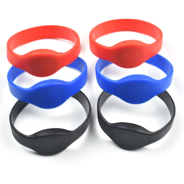 1Pc/Lot UID IC Changeable Silicone Wristband Bracelet Block 0 Writable 13.56Mhz Rewritable Proximity Smart Card Copy Clone 1